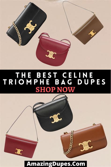 celine triomphe replica|celine bag dupes.